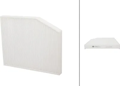 Produktbild von Innenraumfilter Pollenfilter 284 x 232 mm HELLA für u.a. FORD TRANSIT