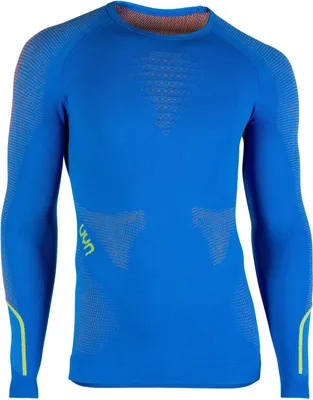 Produktbild von UYN Ambityon langarm Funktionsshirt Herren french blue/orange shiny/yellow shiny L/XL
