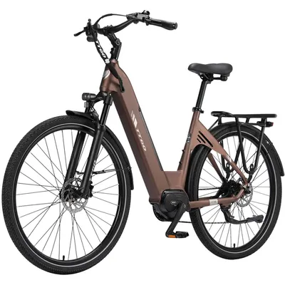 Produktbild von E-Bike Cityrad 28Zoll, 140km, 75Nm Mittelmotor, Lockout-Federgabel, C7 SE, Pedelec 9Gang Shimano, Kettenschaltung, Mittelmotor, 648Wh, Drehmomentsenso