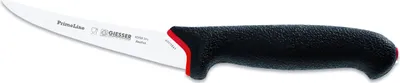Produktbild von Giesser Messer Ausbeinmesser Fleischmesser PrimeLine Klinge gebogen - 13 cm, Flexibel, Schwarz