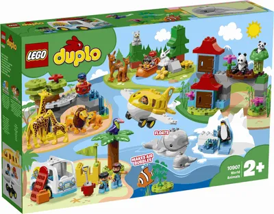 Immagine prodotto di LEGO® Duplo 10907 Tiere der Welt Bausatz