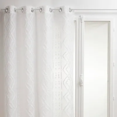 Produktbild von Gardine für Wohnzimmer mit Ösen SAMA, 140 x 240 cm
