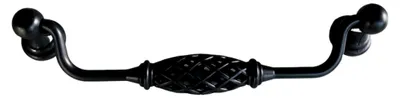 Produktbild von Hängegriff 160 mm Klappgriff schwarz patiniert antik