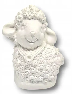 Produktbild von SEZONA Gipsfigur Schaf Zum Malen Bastelset