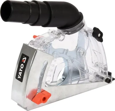 Image de Yato YT-82992 Winkelschleifer Zubehörabdeckung de Absaugung dedust de