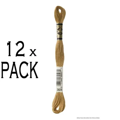 Obrázok produktu pre 12x DMC vyšívacia niť Mouline Special 117MC -3828, 6-vrstvová, 8 m, VPE