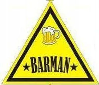 Image de Autocollant pour casque « Barkeeper », 1 pièce.