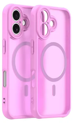 Obrázek produktu pro Techsuit – HaloFrost II MagSafe pouzdro na iPhone 16 – růžové