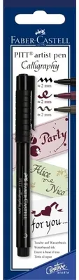 Obrázek produktu pro Faber-Castell 8704029, Inkoust na pigmentové bázi, Černá, Černá, Polypropylen (PP), Kulatý, 2.5 mm