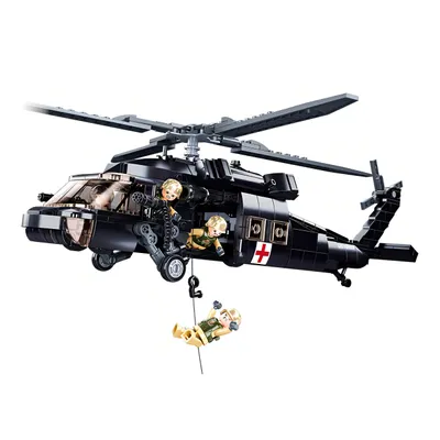 Immagine prodotto di Sluban ModelBricks US Medical Army Hubschrauber M38-B1012