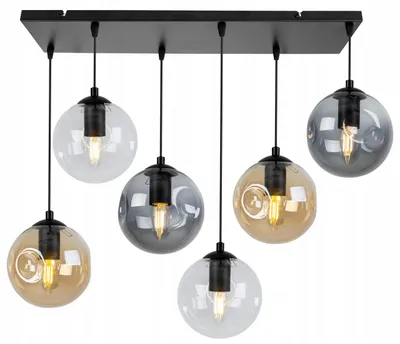 Obrázek produktu pro Moderní závěsné svítidlo se skleněným stínidlem – elegantní závěsné svítidlo, designový stropní svítidlo