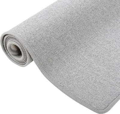 Produktbild von vidaXL Teppichläufer Hellgrau 80x200 cm