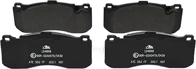 Produktbild von ATE Bremsbeläge Satz Vorne für BMW 3 Touring (E91) 13.0470-4848.2