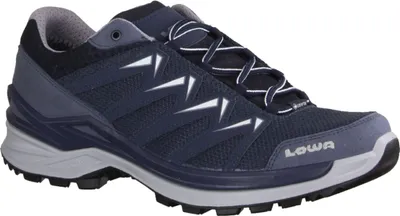 Produktbild von Lowa Innox Pro GTX Lo Herrenschuhe, Outdoor, Wanderschuhe, Stahlblau/Offwhite - Wanderschuhe Outdoor Herren, Blau