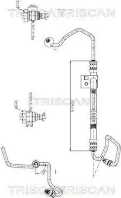 Zdjęcie produktu dla Przewód Wspomagania Opel Astra G/Zafira A 98-05