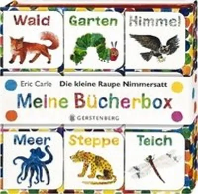 Produktbild von Die kleine Raupe Nimmersatt - Meine Bücherbox