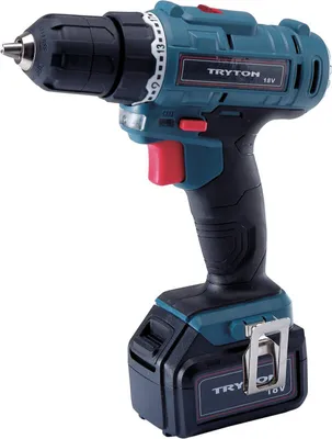 Productafbeelding van Tryton accuschroefmachine, inclusief 2 accu's van 18V en transportkoffer, inclusief gebruiksaanwijzing