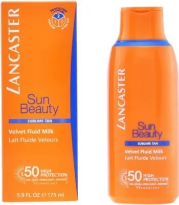 Image de Lait solaire Sun Beauty Lancaster