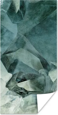 Produktbild von MuchoWow® Poster Mineralien - Kristalle - Naturstein 60x120 cm - Wandschmuck