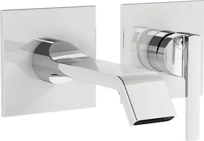 Imagen del producto de Grifo para lavabo de montaje empotrado, parte superior de montaje, cromo | A42782