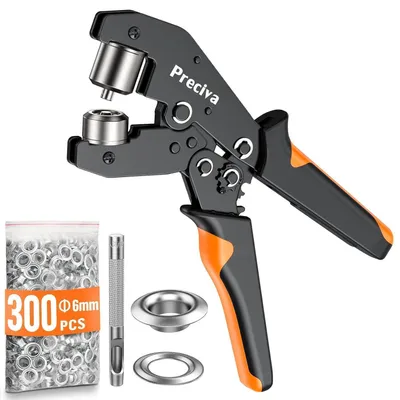 Productafbeelding van Set van 300 oogjes met een diameter van 6 mm, met hefmechanisme en ratelsysteem