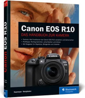 Produktbild von Rheinwerk Canon EOS R10 Praxishandbuch: Objektive, Blitzgeräte & Zubehör, 241x196x23mm