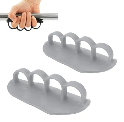 Imagen del producto de Agarres para ejercicios antideslizantes, multifuncionales, paquete de 2 unidades, para levantamiento de pesas