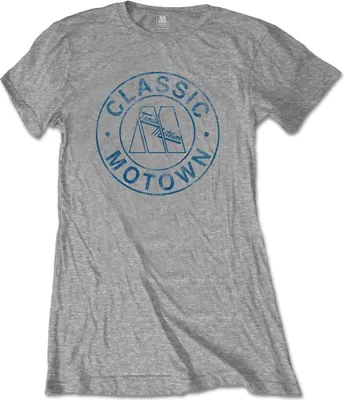 Obrázok produktu pre Motown Records - Classic Circle Damen X-Large T-Shirt - Grau