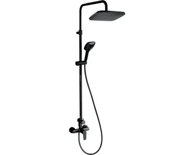 Obrázek produktu pro Sprchový systém s pákovou baterií Novaservis Metalia 58 černá SET071/58,5