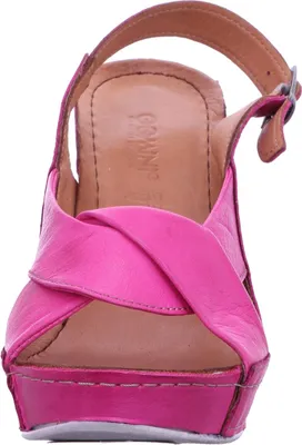 Produktbild von Gemini Damen Sandale aus Leder mit Plateau und Slingback Riemen 031810-02, Größe:40 EU, Farbe:Pink