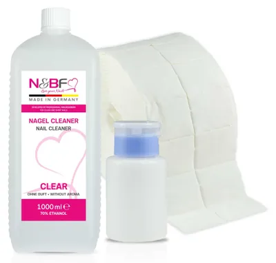 Produktbild von Nagel Cleaner Nagelreiniger 1000ml Ethanol – Cleaner Nageldesign UV Gel