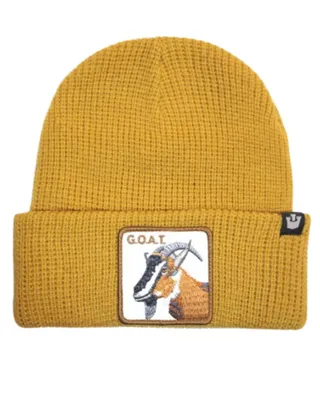 Produktbild von Goorin Bros. CLASSIC KNITS Beanie Square Patch The Greatest Camel