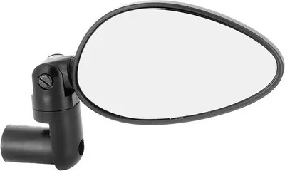 Produktbild von Fahrradspiegel - Lenkerspiegel - Für sicheres Radfahren - Unzerbrechlich, verstellbar - Für Lenker mit einem Durchmesser von 16-22 mm - Schwarz