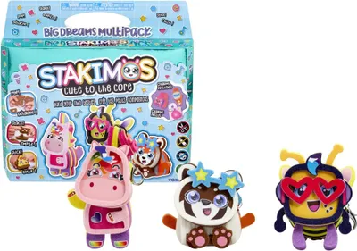 Obrázok produktu pre TOMY STAKIMOS 3pak Big Dreams Friends E73626 /4