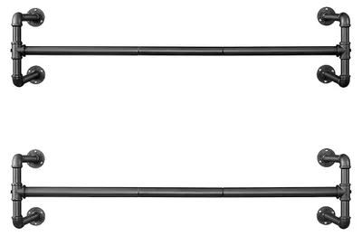 Immagine prodotto di Set di 2 appendiabiti da parete - Dimensioni: 110x30x29,3 cm