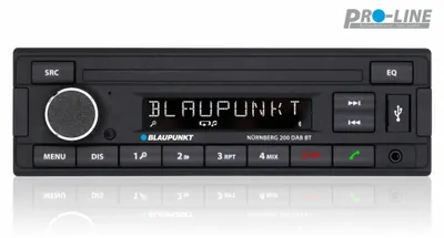 Immagine prodotto di BLAUPUNKT Nürnberg 200 DAB BT (Geringe Einbautiefe, laufwerklos) (2001020000012)