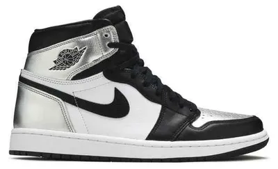 Produktbild von Air Jordan 1 Retro High Silver Toe - EU: 37.5
