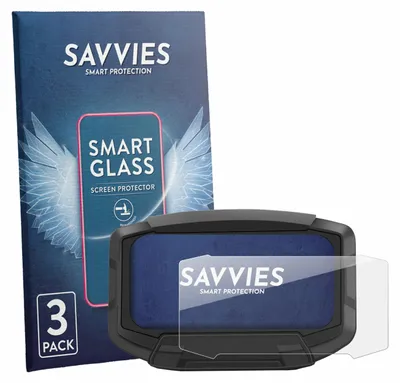 Produktbild von 3x Savvies Schutzglas Folie für Ausom Gosoul 2 Pro 9H Panzer Schutzfolie Glas Displayschutz klar transparent