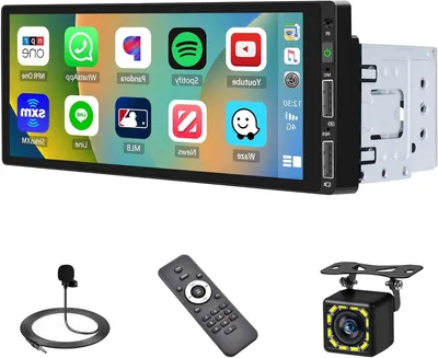 Produktbild von Autoradio – 1-DIN-Autoradio – Autoradio – Multimedia-Radio – Touchscreen-Radio – 6,9-Zoll-Display