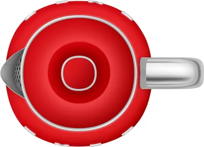 Produktbild von SMEG KLF05RDEU Mini Wasserkocher Rot