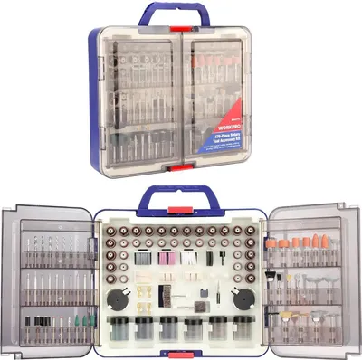 Produktbild von WORKPRO 476 tlg. Multifunktionswerkzeug Zubehör Set für Rotationswerkzeug