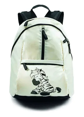 Produktbild von Nici 29715 Rucksack Freizeitrucksack Zebra schwarz-weiß 46x36x16cm