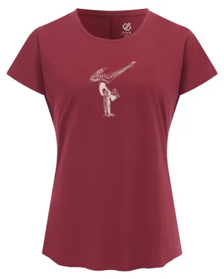 Image de Regatta - T-shirt « Serenity » pour femme, léger RG12976 (40 DE) (rouge tibétain)