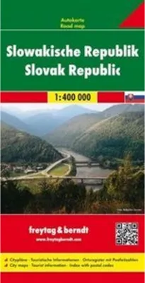 Obrázok produktu pre Freytag & Berndt 9783707904727, Mapa, Slovensko, 1:400000