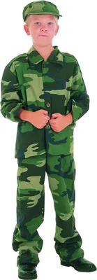 Produktbild von Militär Kostüm für Jungen S 4-6 Jahre (110-120 cm)