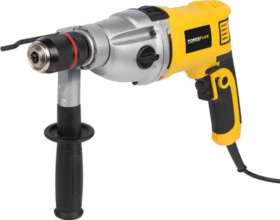 Immagine prodotto di Trapano a percussione 1050 W mandrino rapido 13 mm 2 velocità + valigetta