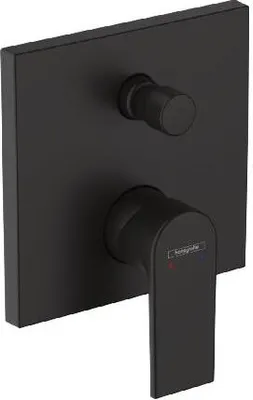 Produktbild von Hansgrohe Wannenmischer Unterputz Vernis Shape Fertigset mattschwarz, 71468670