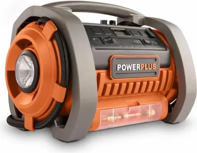 Produktbild von Dual Power Akku Kompressor 20V + 220 V (ohne Akku)