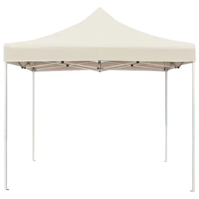 Immagine prodotto di vidaXL Tenda professionale per feste pieghevole in alluminio 2x2 m crema
