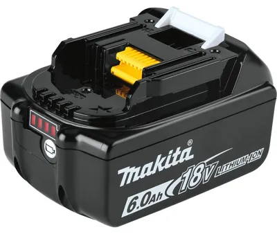 Produktbild von Makita bl1860b 18 V LXT Lithium-Ion 6,0 Ah Akku, BL1860B 108 wattsW, 18 voltsV